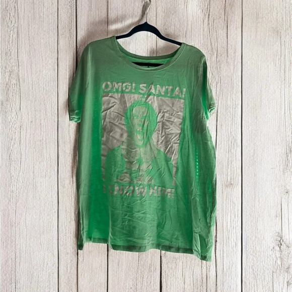 Green Torrid Christmas Elf T-shirt - Size 3X (F19) - Picture 8 of 8